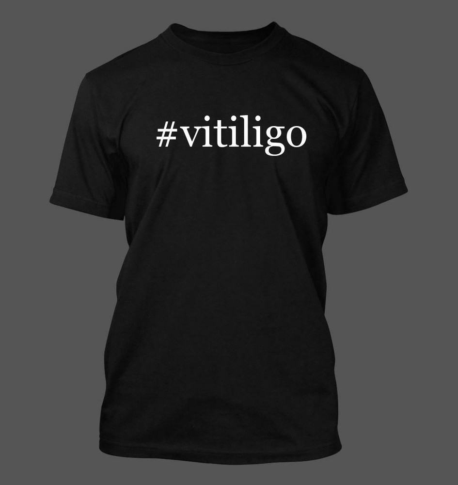 Vitiligo Awareness Men's Funny Hashtag T-Shirt - New Rare Design