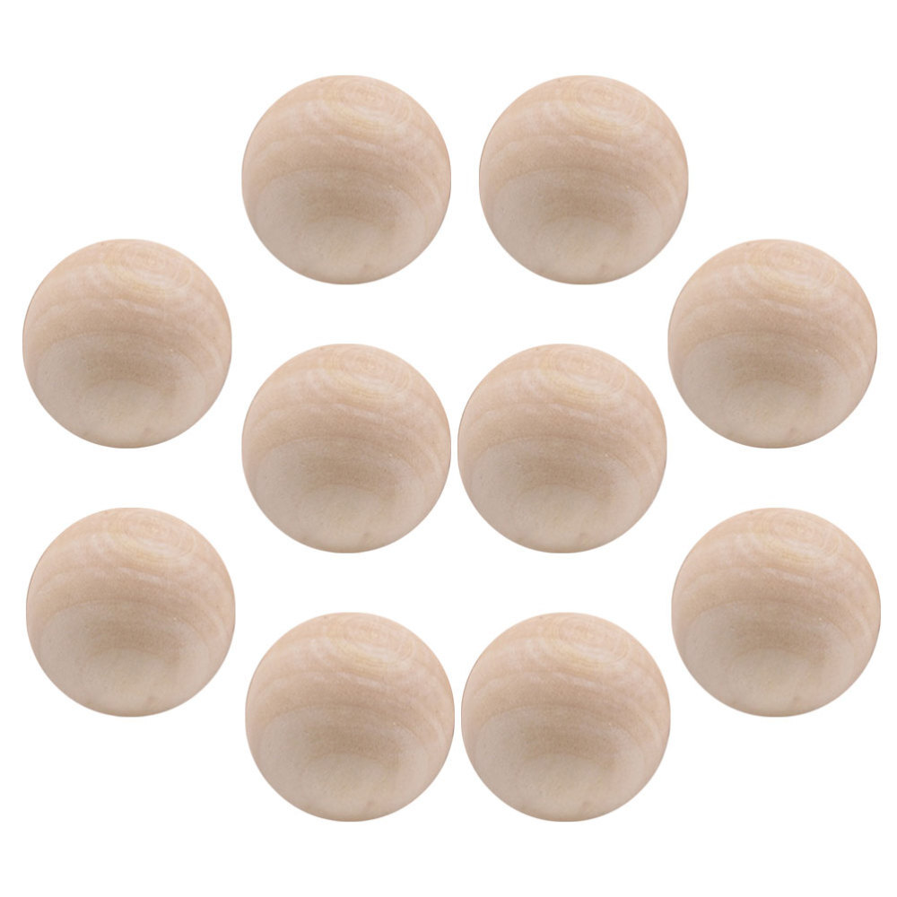 10 Pcs Round Beads Fake Hanging Plants Smooth Surface Child