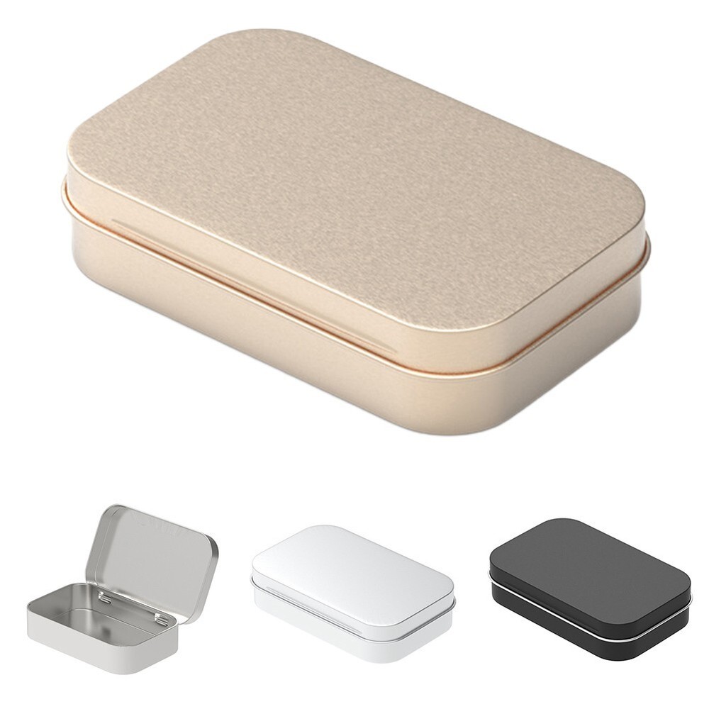 Compact And Portable Hinged Compartment Flip Top Case Lightweight Design