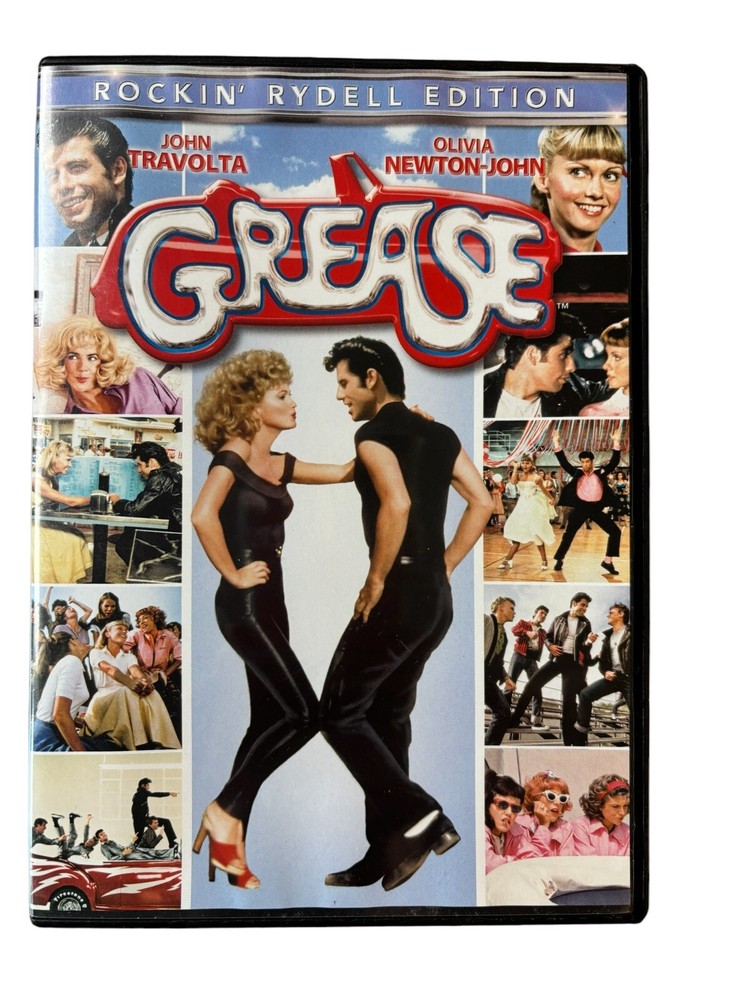 Grease Rydell Edition DVD 1978 with John Travolta Olivia Newton John