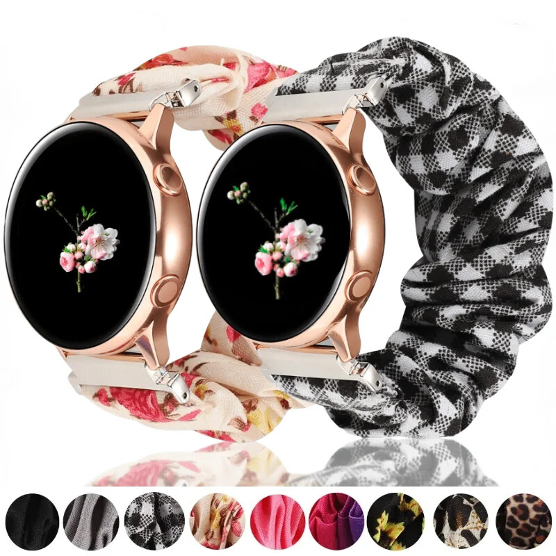 Elastic Loop Watch Band Strap For Galaxy Watch 3 4 5 6 40mm 44mm 43mm 45mm 47mm
