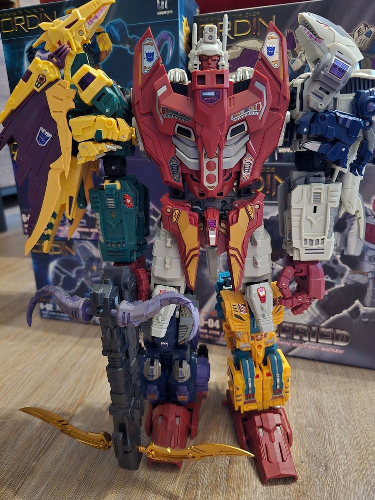 Transformers Third Party Unique Toys Ordin (not Abominus) Complete inc Toyhax!-image