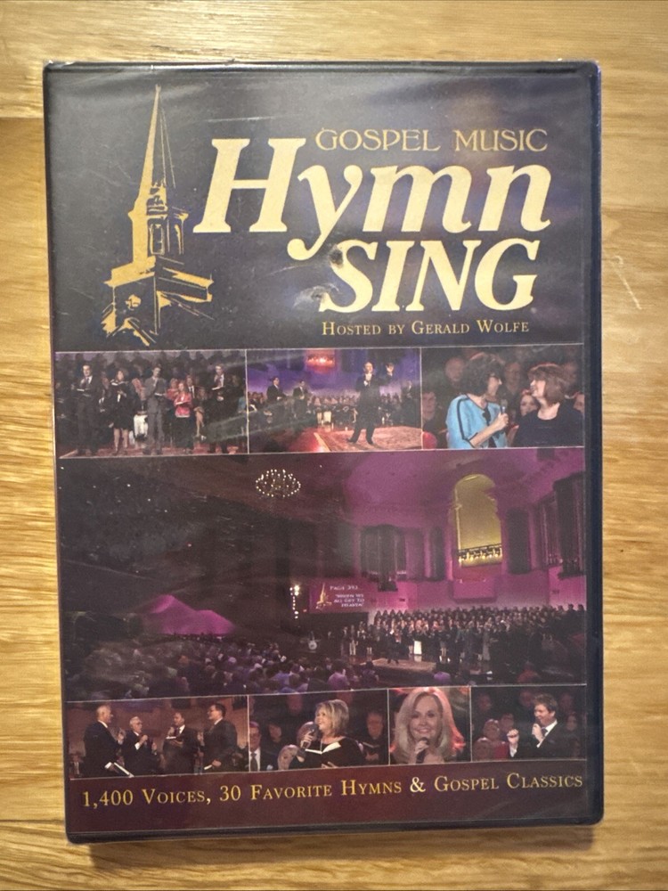 Gospel Music Hymn Sing Hosted by Gerald Wolfe Brand (DVD) - NEW