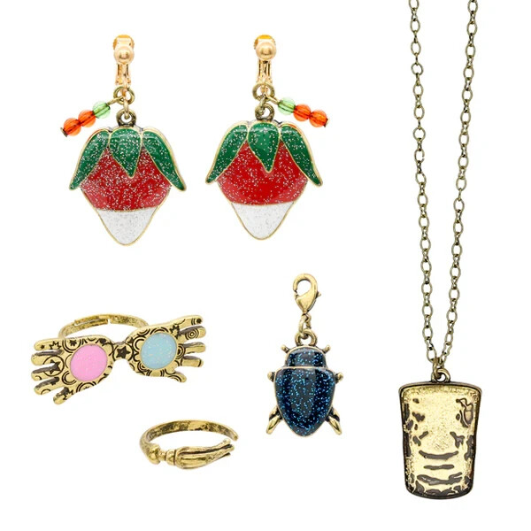 Universal Studios Harry Potter Wizarding World Luna Lovegood Jewelry Set  