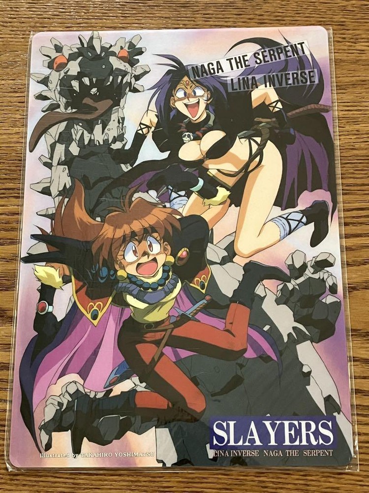 Lina Naga Shitajiki Slayers Vintage Rare Item  Collectible Japan