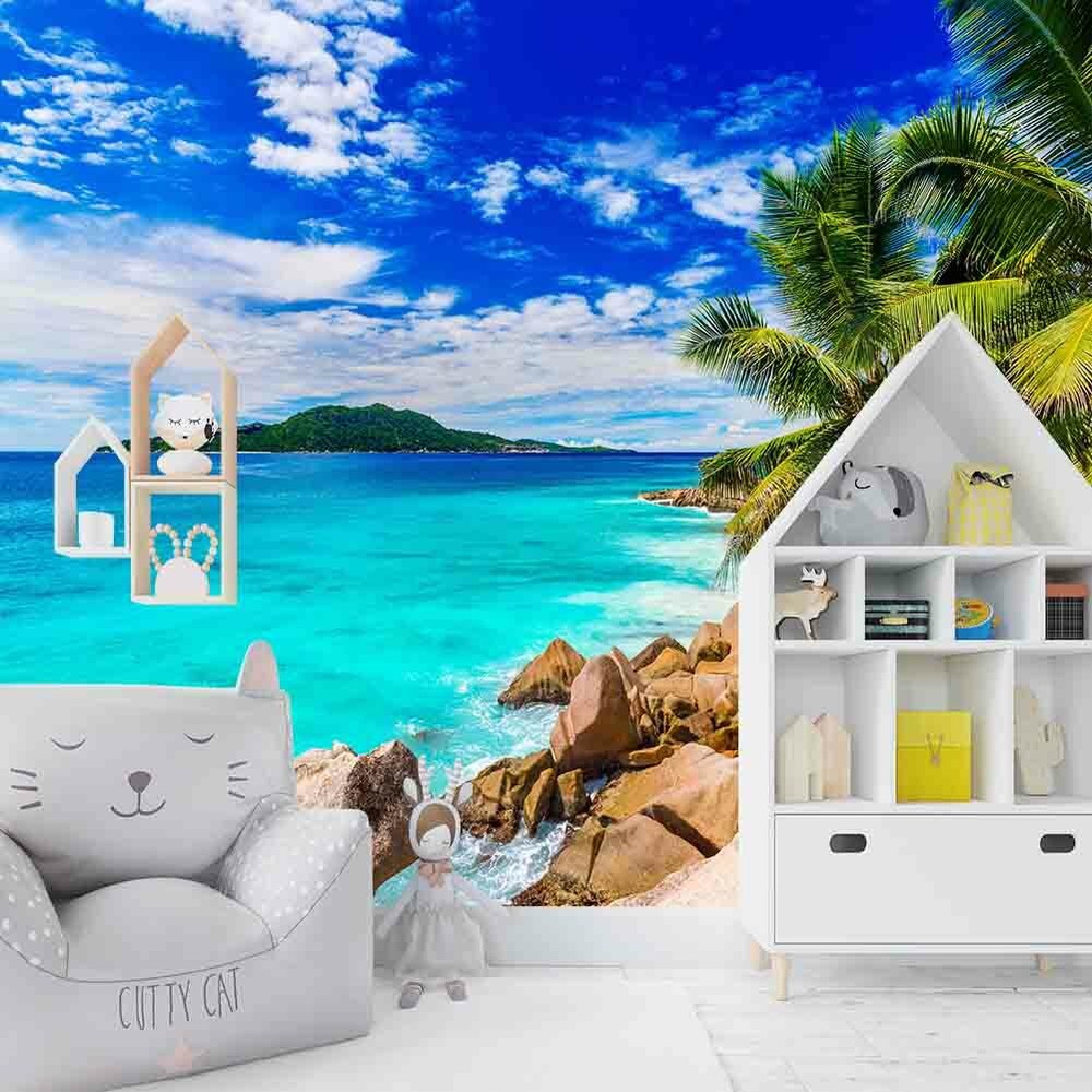 Topic Gradient Sand 3D Full Wall Mural Photo Wallpaper Printing Home Kids Decor-image