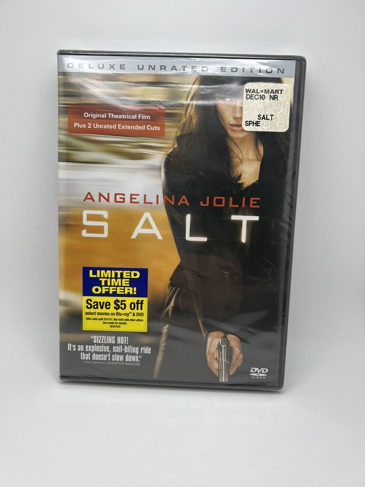 SALT Deluxe Unrated Edition (2010) DVD , NEW , S30-2