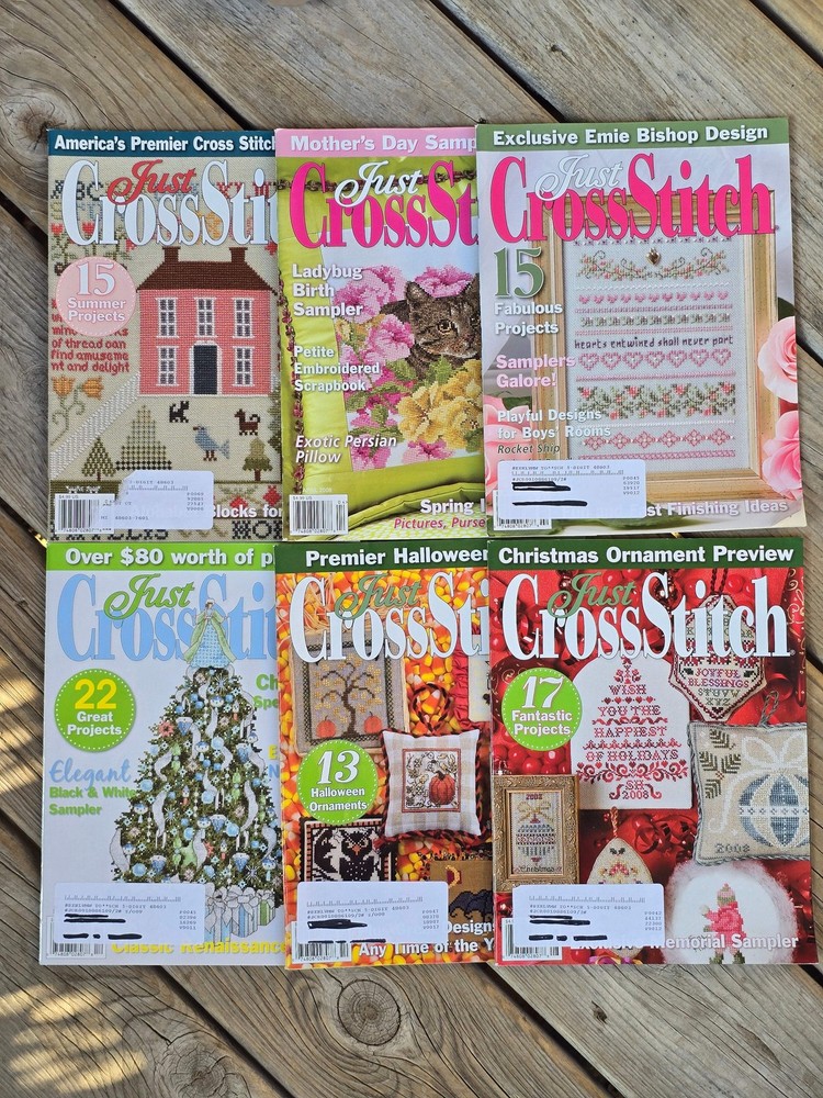 Just Cross Stitch - 2008 - Magazine Bundle