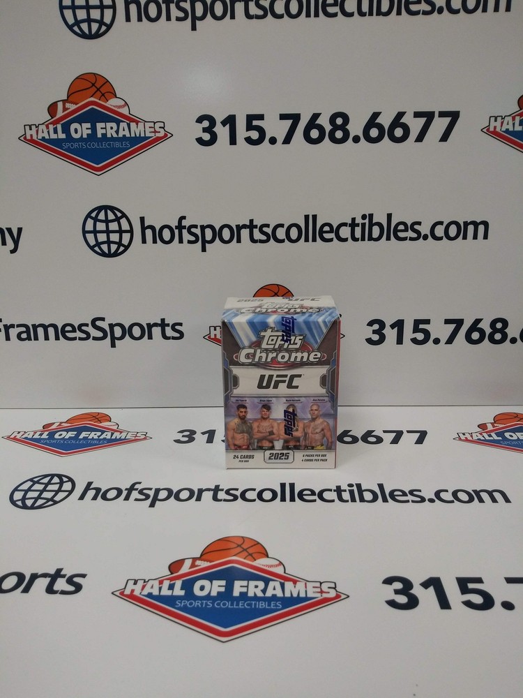 2025 Topps Chrome Ufc Blaster Box! Sepia Paralells!