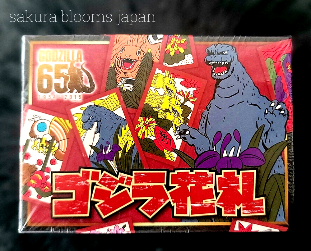 Godzilla Hanafuda Flower Cards/65 anniversary Limited Edition/Playing Cards