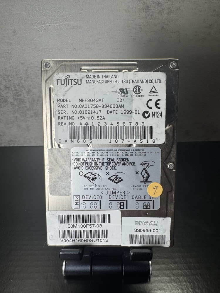 Fujitsu MHF2043 CA01758-B34000AM 4.3GB 2.5