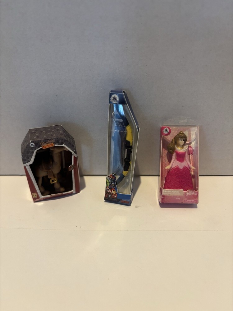 Zuru Mini Brands Lot Featuring Hawkeye Toy Story and Princess Figures-image