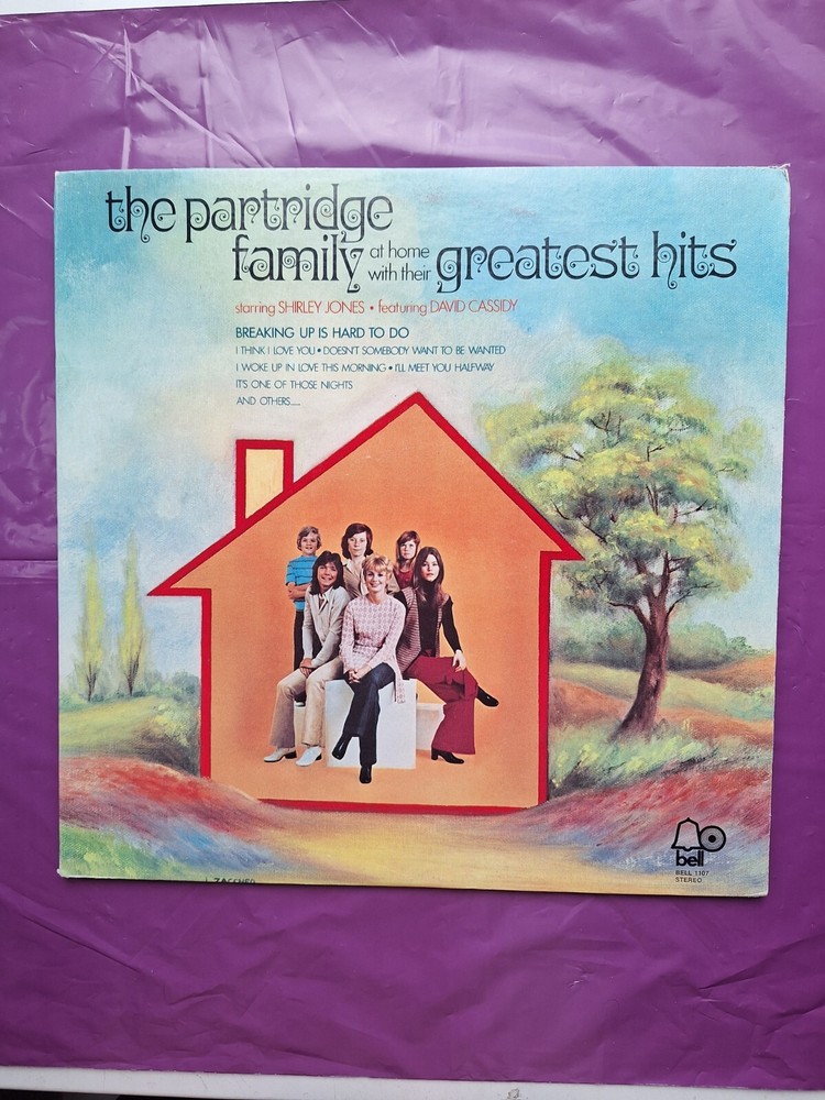 The Partridge Family At Home with their Greatest Hits Vinyl LP Tested