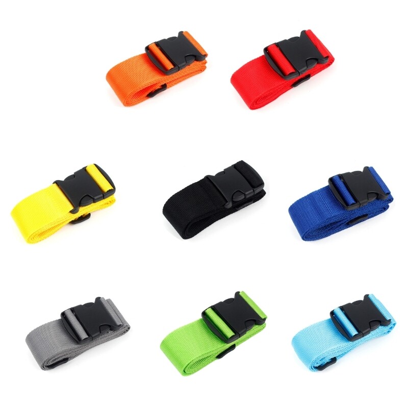 Luggage Strap Adjustable Suitcase Connector Belt Baggage Attachment Accessory