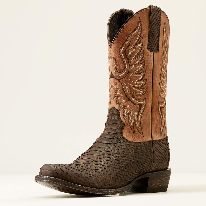 Ariat Men's Size 9.5EE Circuit High Stepper Python Leather Cowboy Boot 10048062