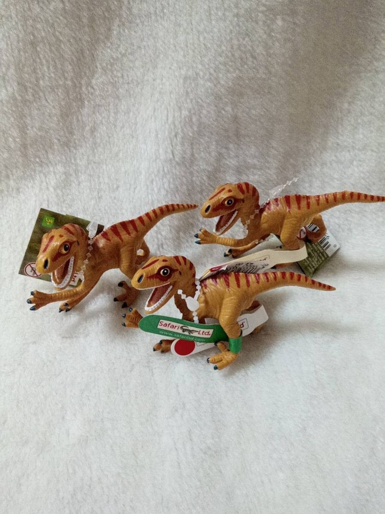 Disney World Animal Kingdom Dinosaur Figure Set of 3-image