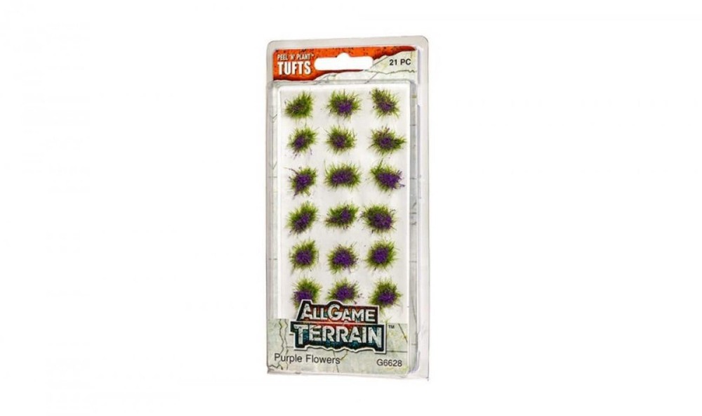 Purple Flower Tufts AGT 6628