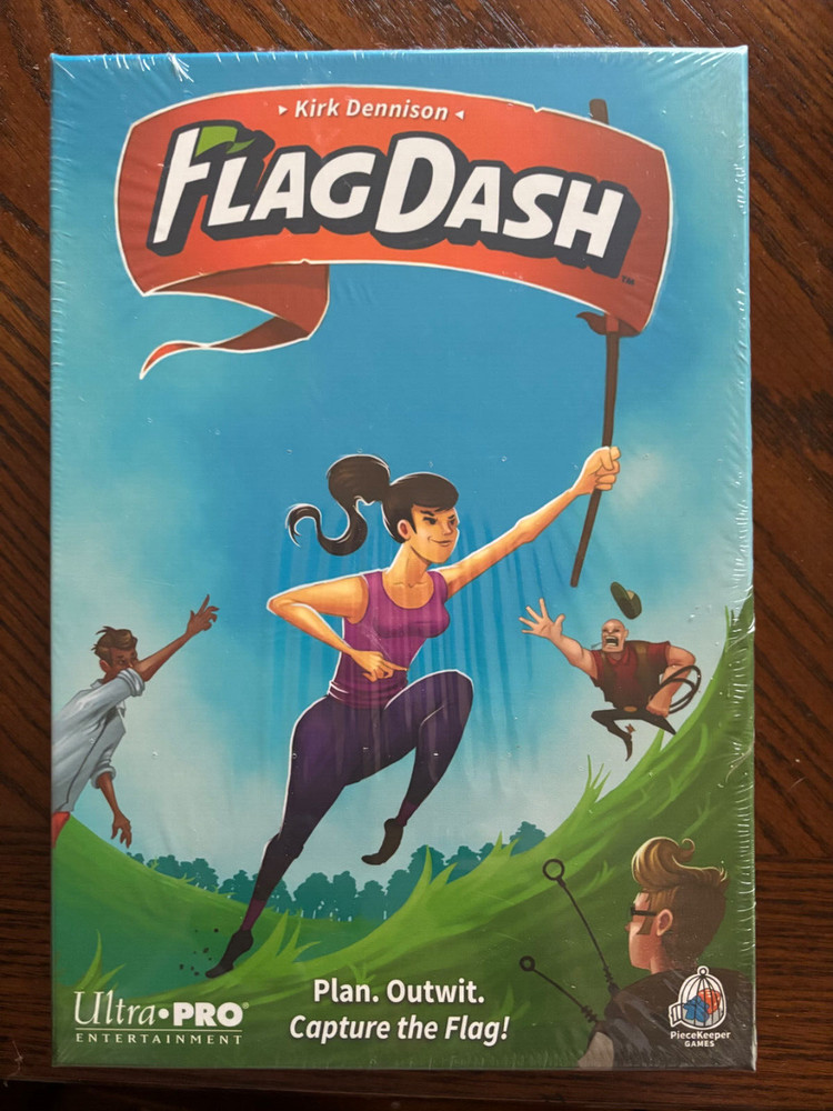 Flag Dash Board Game - Plan Outwit Capture The Flag
