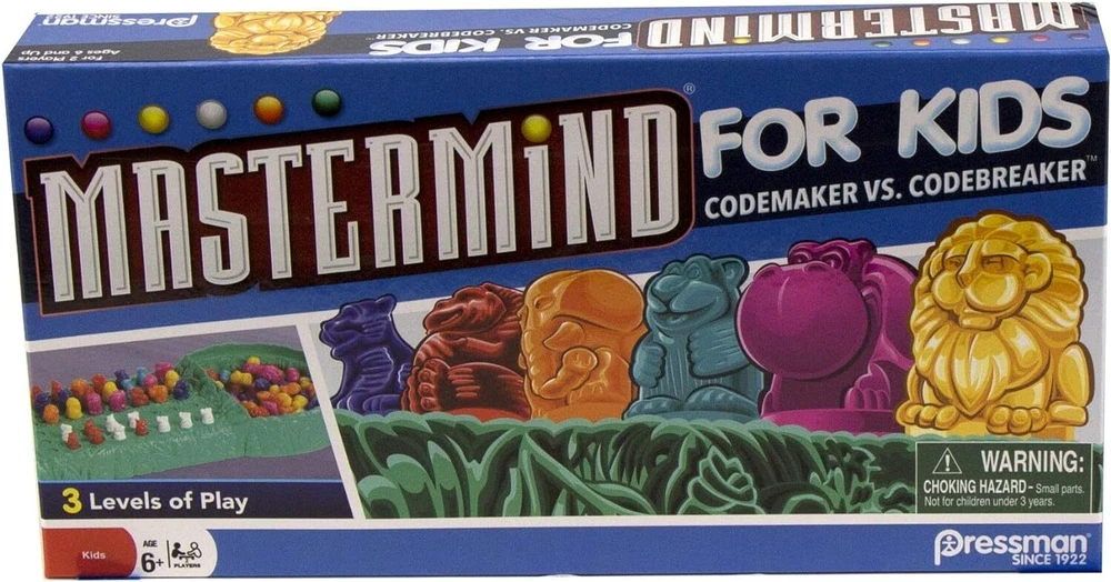 1995 Mastermind Jungle Codebreaking Game for Kids Cp801 Adventure Fun