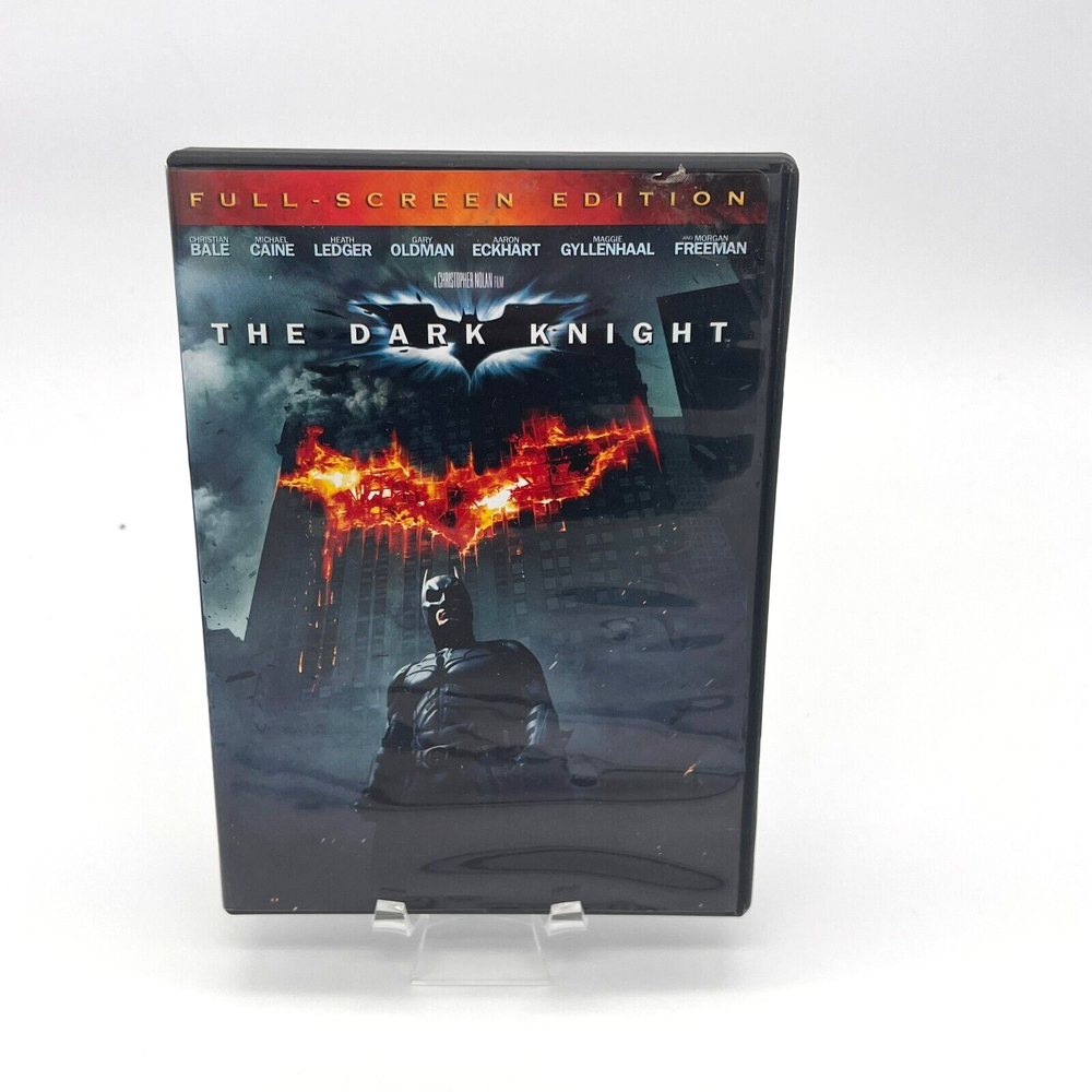 The Dark Knight 2008 DVD Full Frame Edition Tested and Working