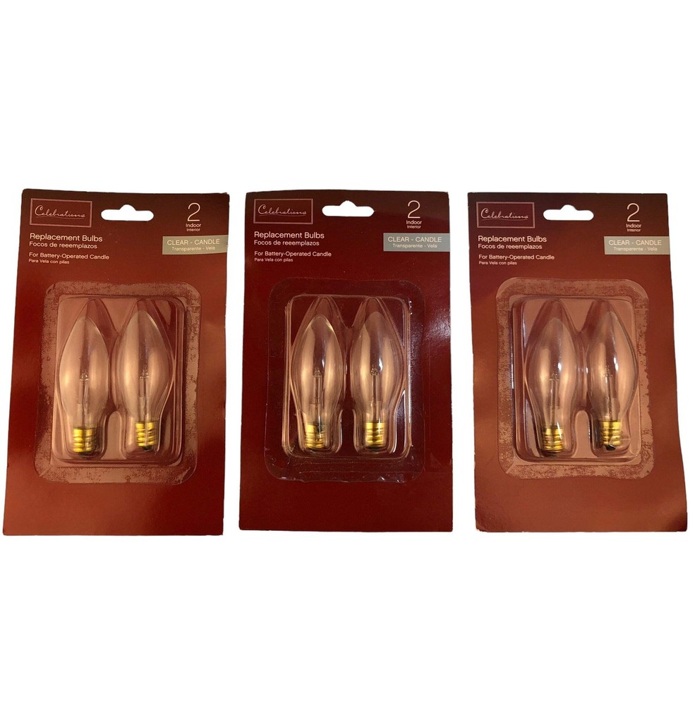 42611 - 3 Pack Replacement Bulbs Indoor Clear |TBD|