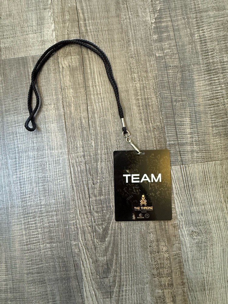 The Throne Tournament Lanyard