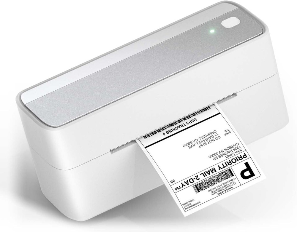 NEW Bluetooth PM-241-BT Wireless Thermal Label Printer for Logistics-image