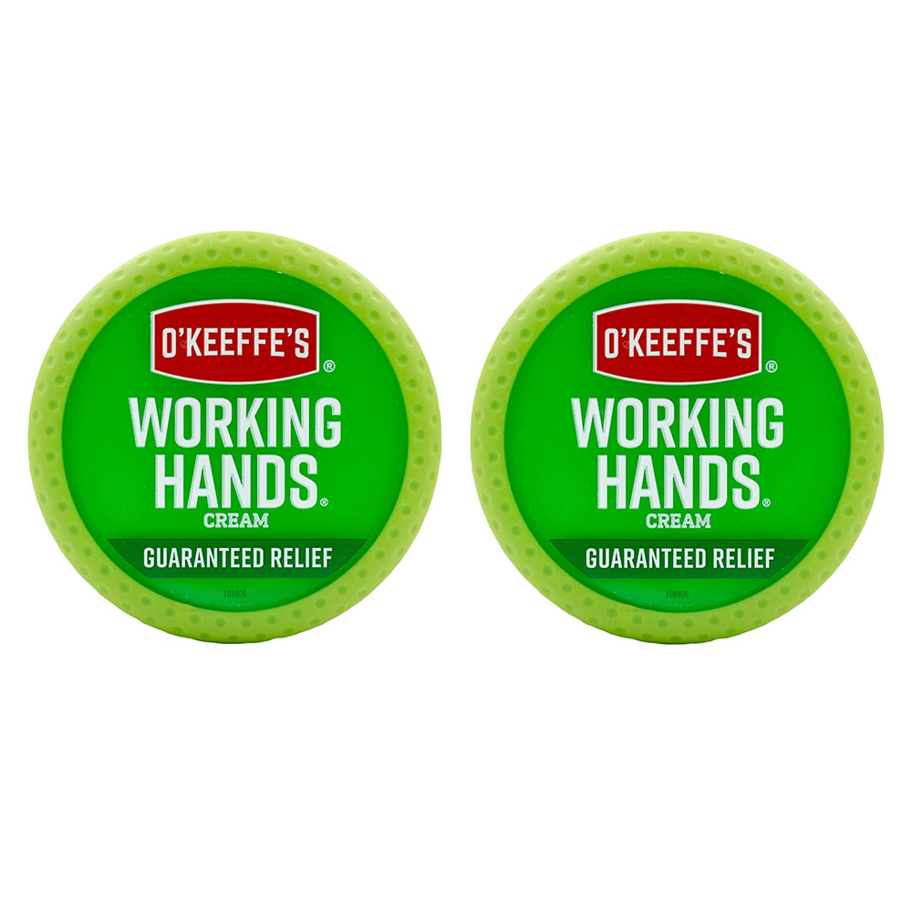 Working Hands Hand Cream for Extremely Dry; Cracked Hands; 3.4 Ounce Jar; (Pack