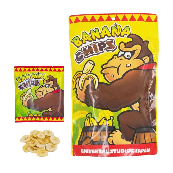 [Universal Studios] Super Nintendo World Donkey Kong Banana chips JP NEW