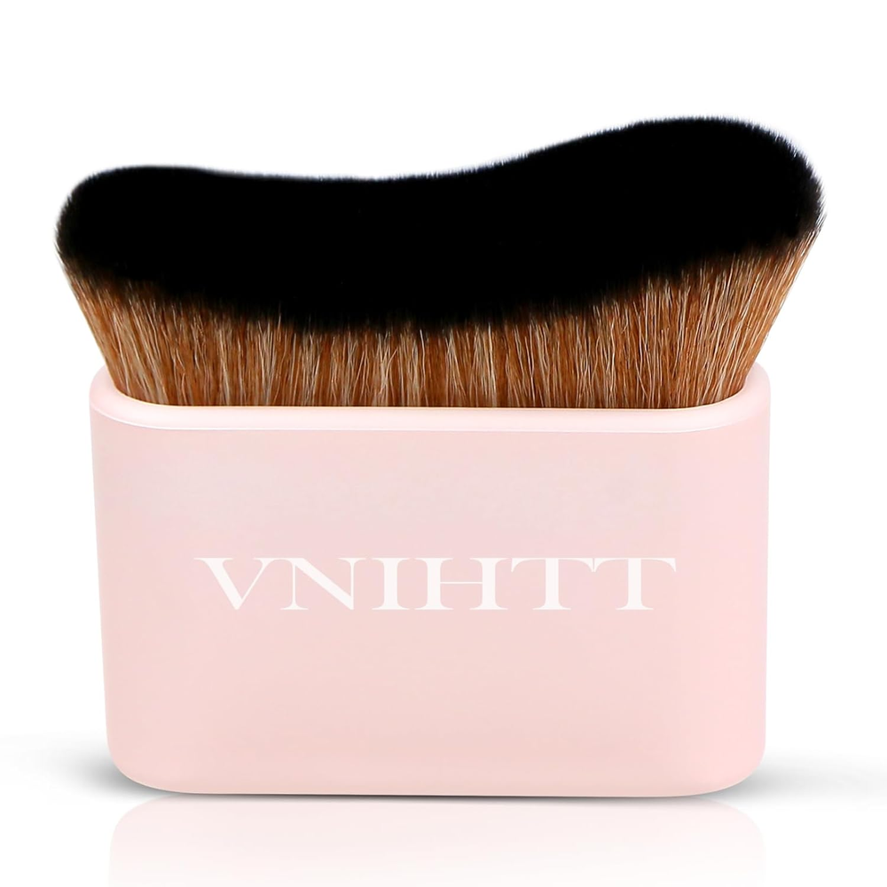 Self Tanner Brush for Face & Body - Kabuki Applicator for Self Tanning,Fake Tan,