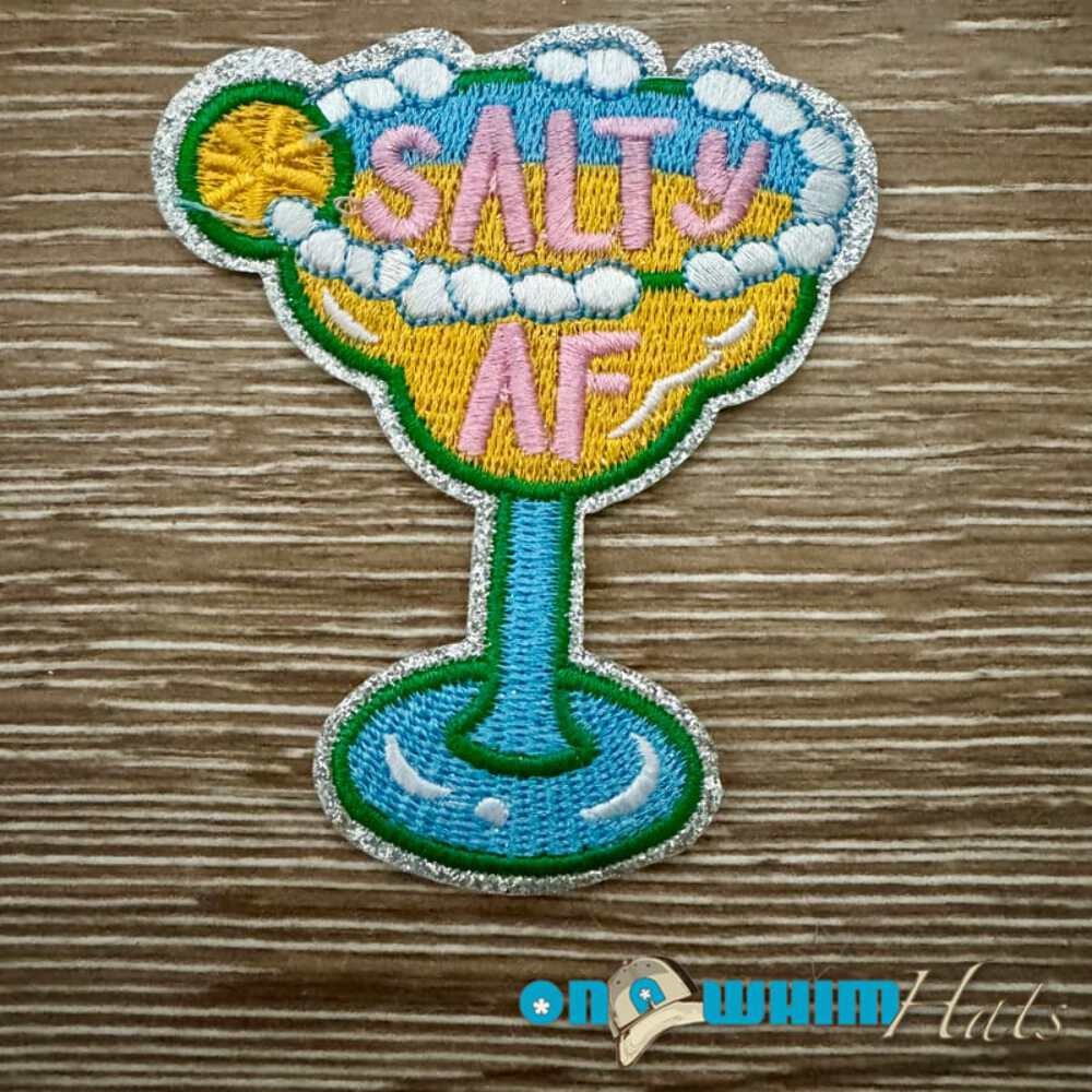 So Salty Iron-On Patch