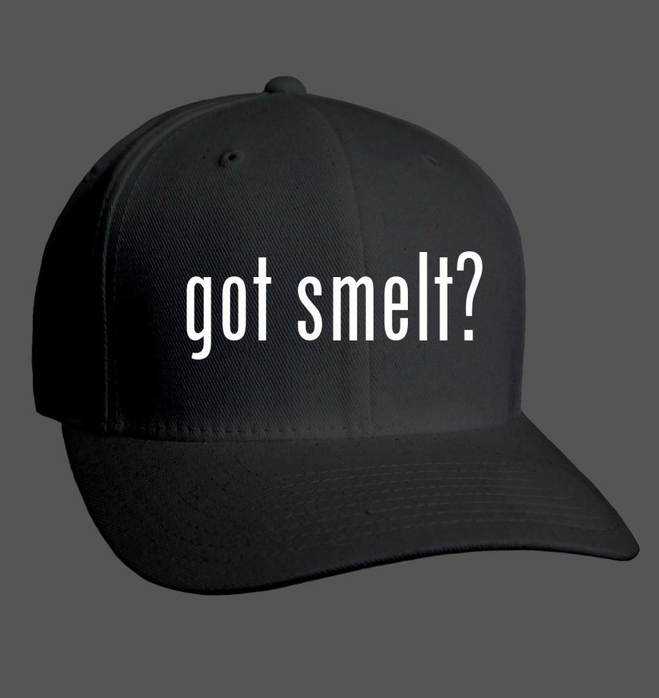 got smelt? - Adult Baseball Cap Hat NEW RARE
