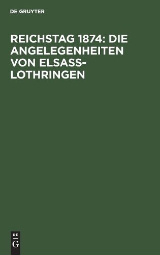 Reichstag 1874 (Hardback)