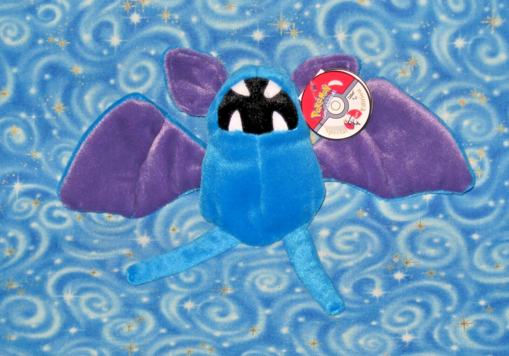 1998 New Zubat KFC Pokemon Plush Doll Toy Special Edition Pokémon