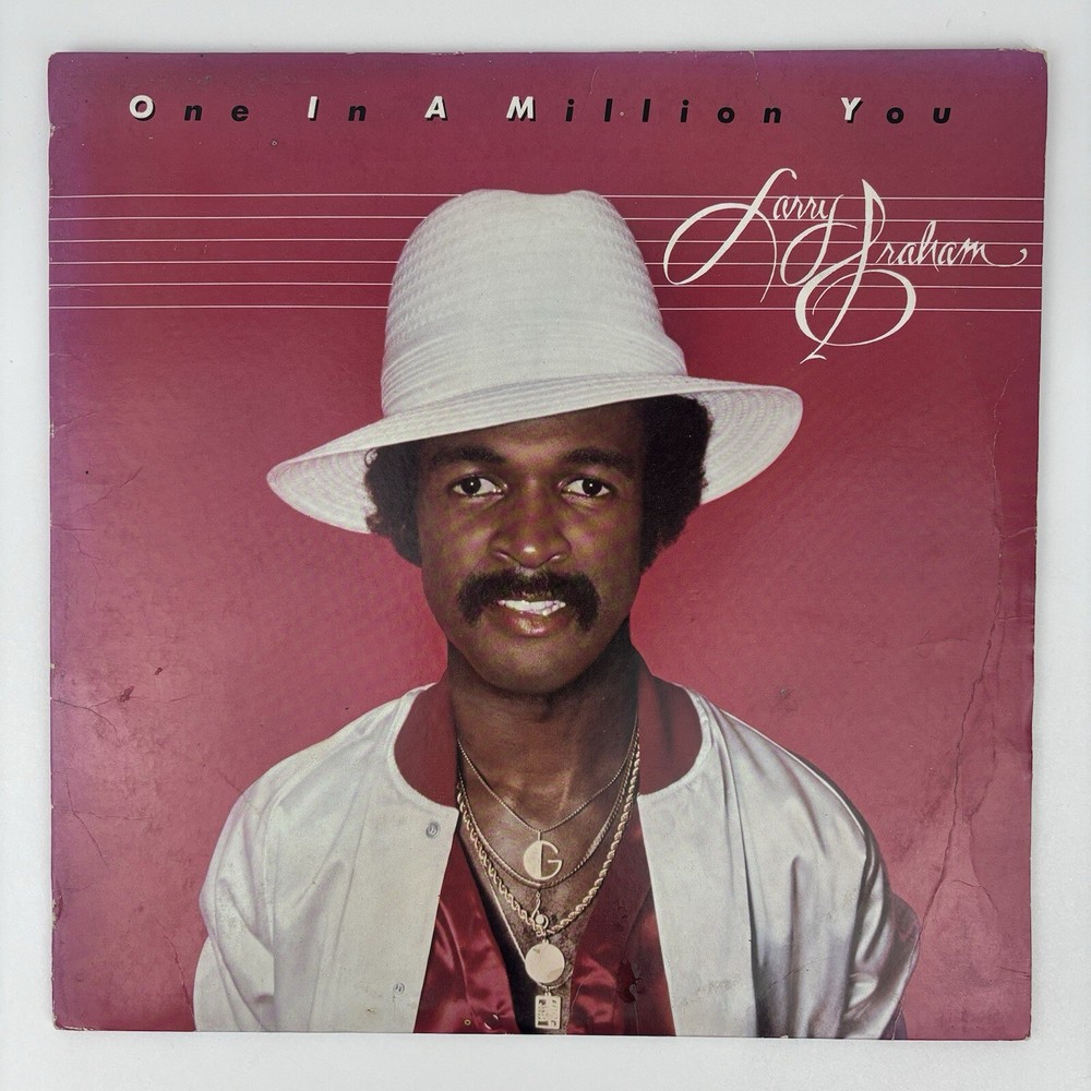Larry Graham One In A Million You VG+ Vinyl Lp 1980 Warner Bros Records BSK 3447
