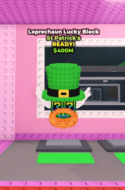 [Steal a brainrot] Leprechaun Lucky Block   St. Patrick's Day