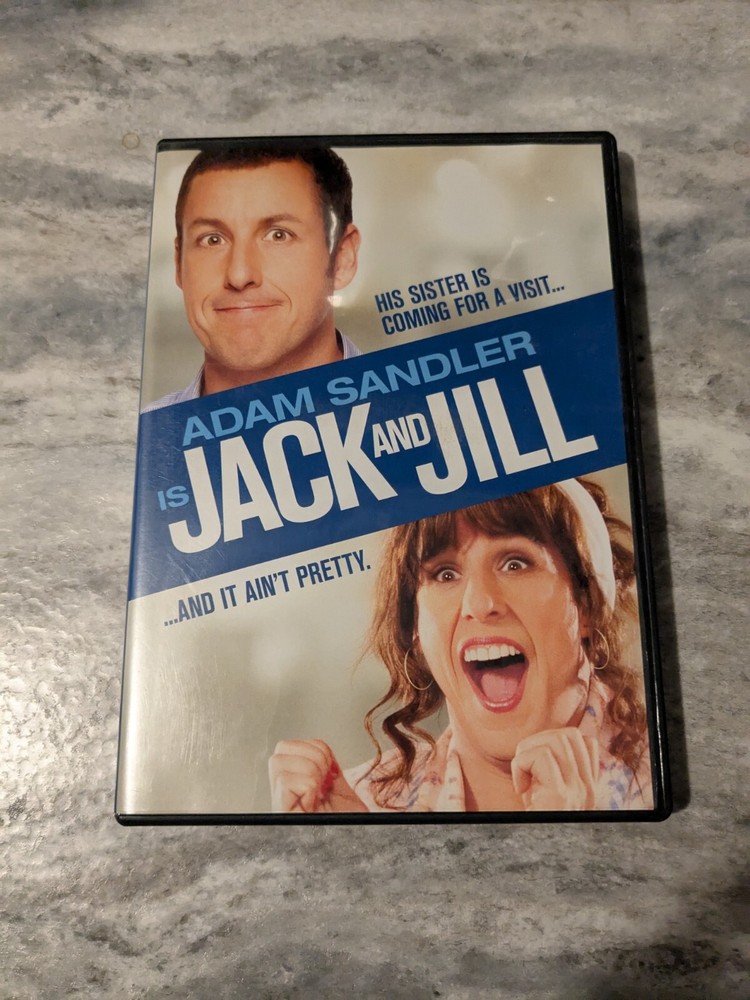 Jack and Jill DVD 2011 Adam Sandler Comedy Family Movie