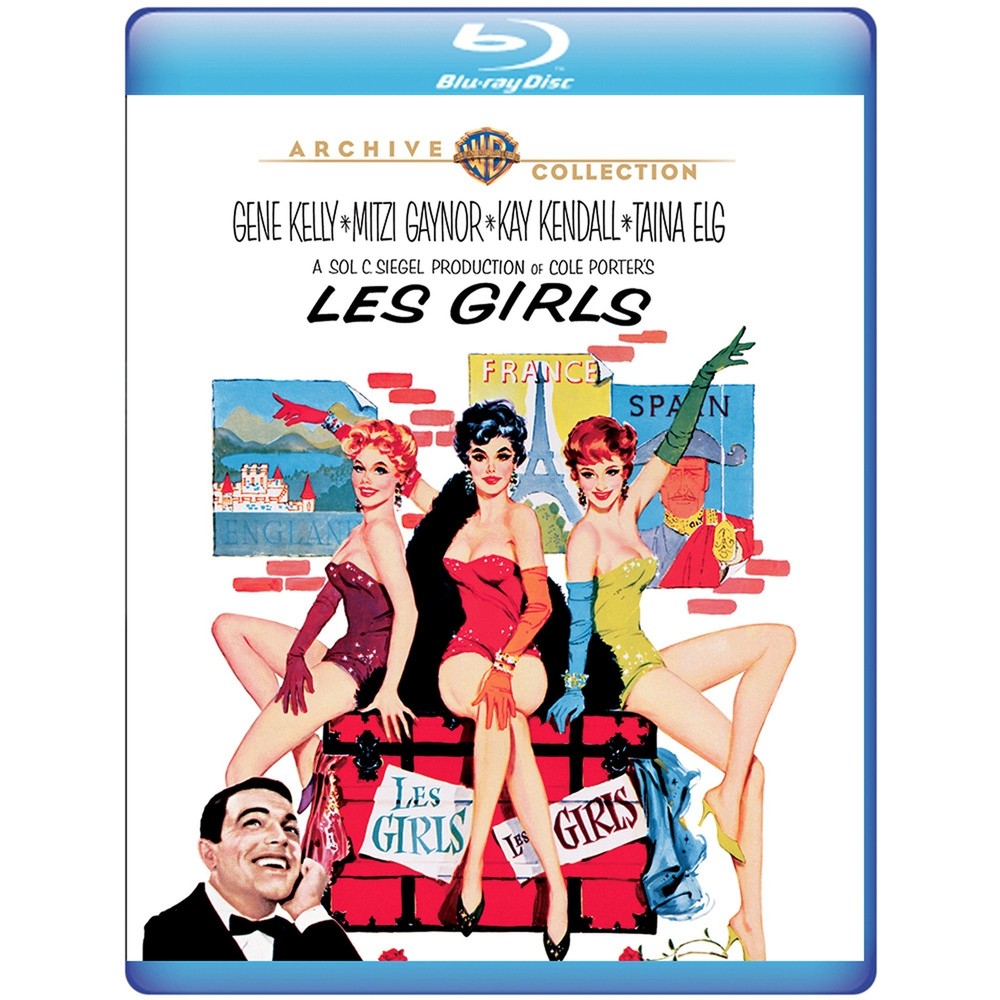 Les Girls (Blu-ray) Gene Kelly Jacques Bergerac Taina Elg Kay Kendall