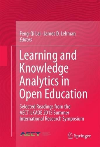 Learning and Knowledge Analytics in Open Education - 9783319389554