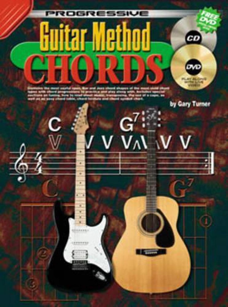 Progressive Guitar Method - Chords: With Poster by Gary Turner (English) Paperba