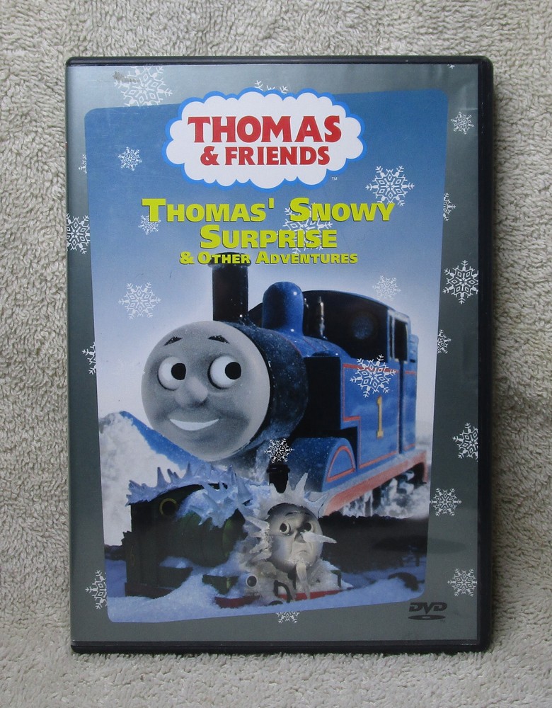 THOMAS & FRIENDS Thomas' Snowy Surprise Anchor Bay DVD OOP & RARE BALDWIN/CARLIN