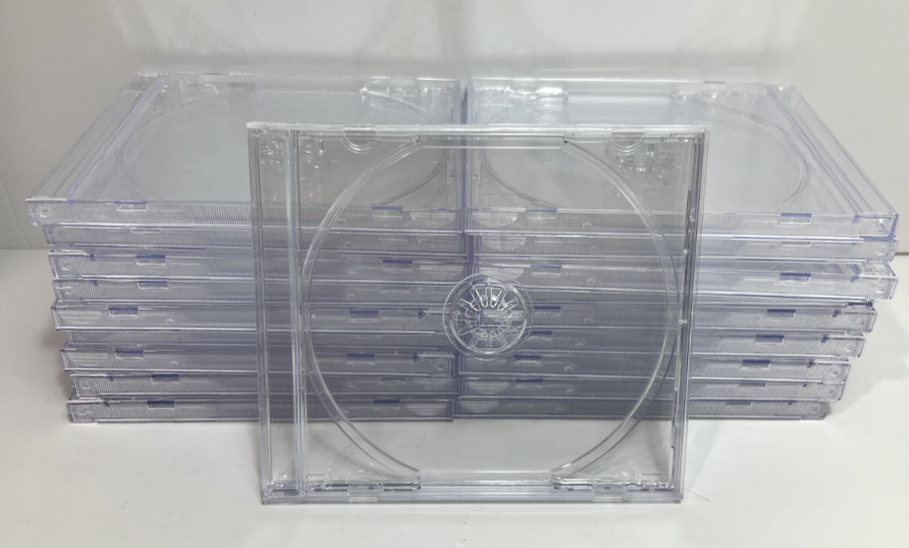 New Replacement Clear Jewel Case Case For Sony PlayStation 1