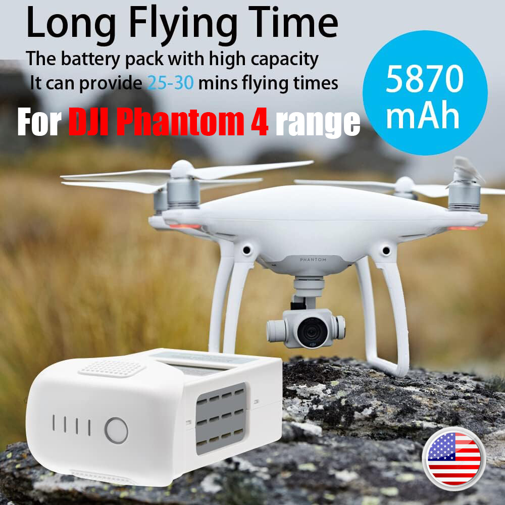 15.2V 5870mAh Smart Battery for DJI Phantom 4 Drone Series