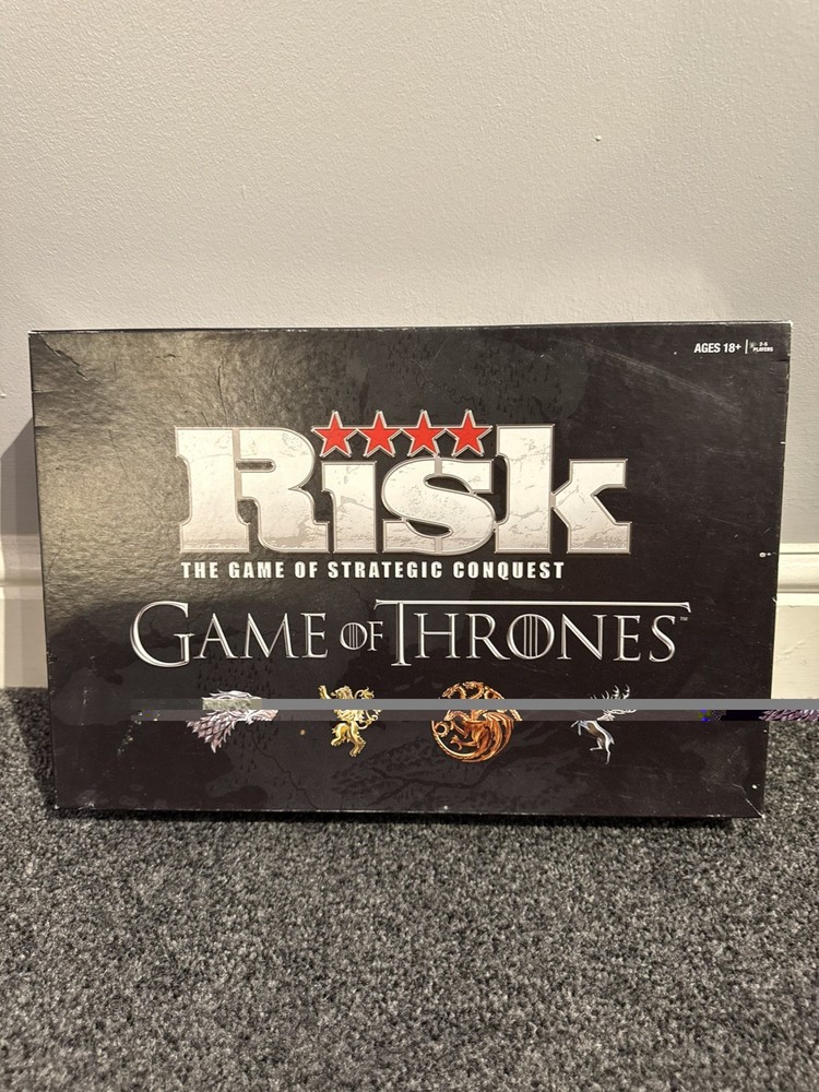 RISK: Game of Thrones Strategy Board Game 100% Complete 2015 HBO Open Box