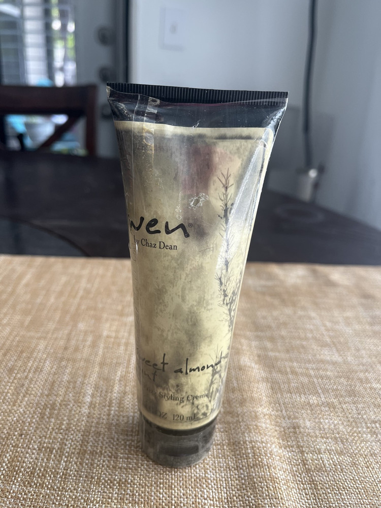 WEN By Chaz Dean Sweet Almond Mint Anti-Frizz Styling Creme 4 Oz NEW Sealed