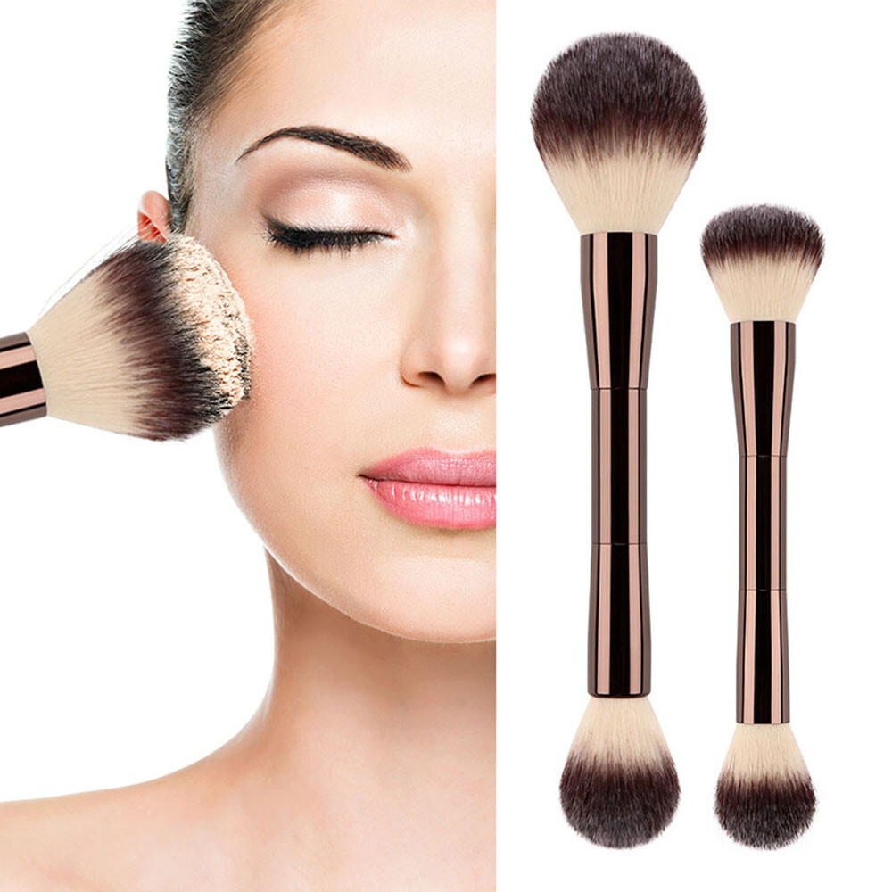 Hourglass Double Ended Veil Powder Brush Nib Rouge Powder Brush Soft Fiber Hair
