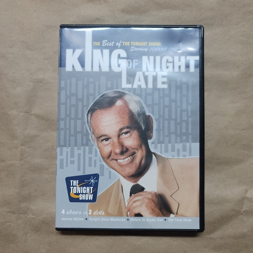 The Best Of The Tonight Show: Johnny Carson King Of Late Night (2DVD, 2007)