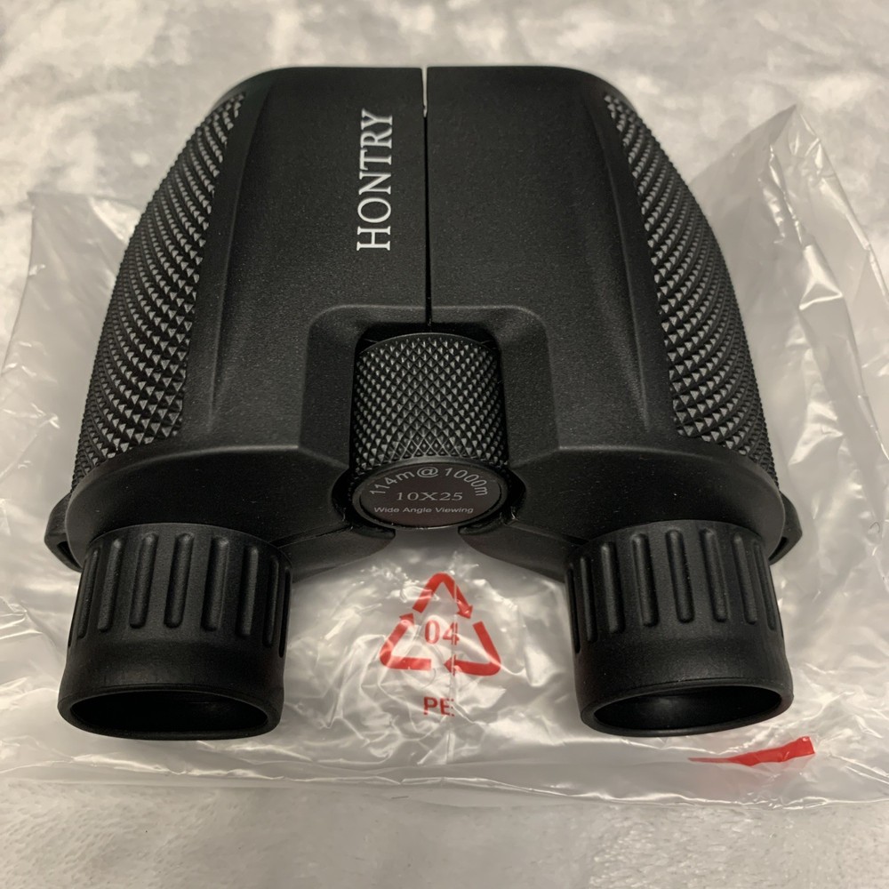 Bran New Black Hontry Wide Angle Viewing 114m x 1000m 10x25 Binoculars