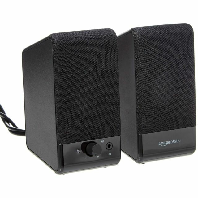 AmazonBasics U213 Computer Speakers for Desktop or Laptop - Black-image