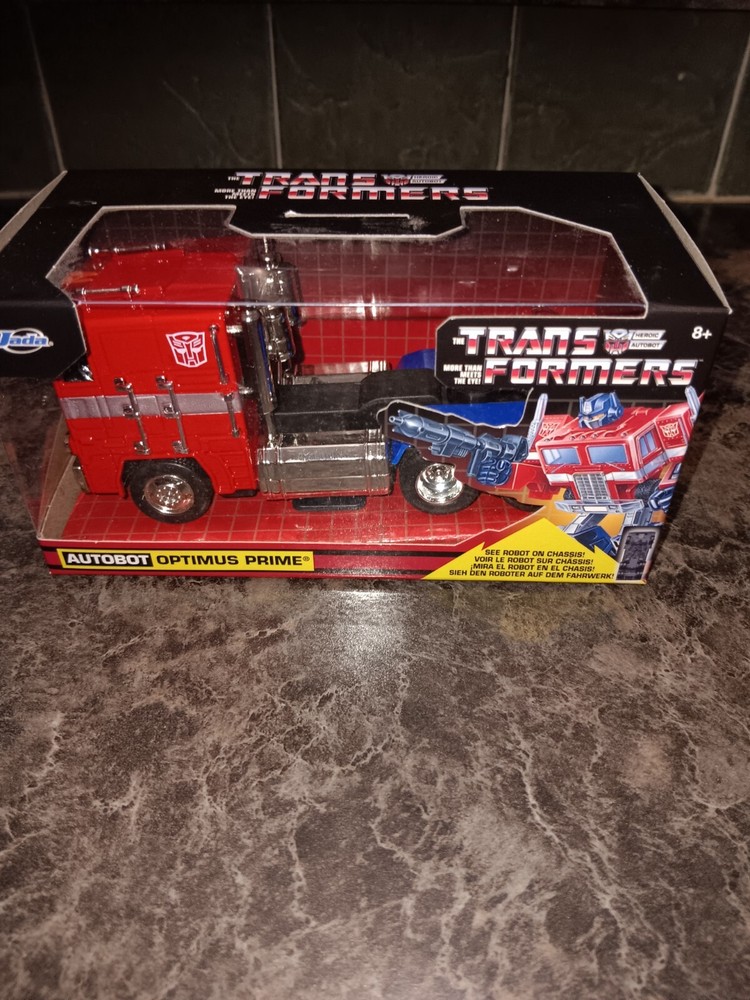 Hasbro JADA Transformers G1 Optimus Prime 1/32 Die Cast Hollywood Rides Metal